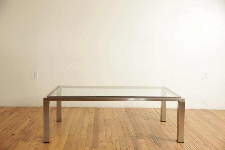 Robuck R10507 Chrome and Glass Coffee Table – ROBUCK