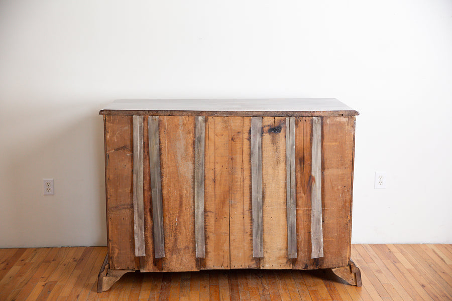 Walnut 3-Drawer Commode