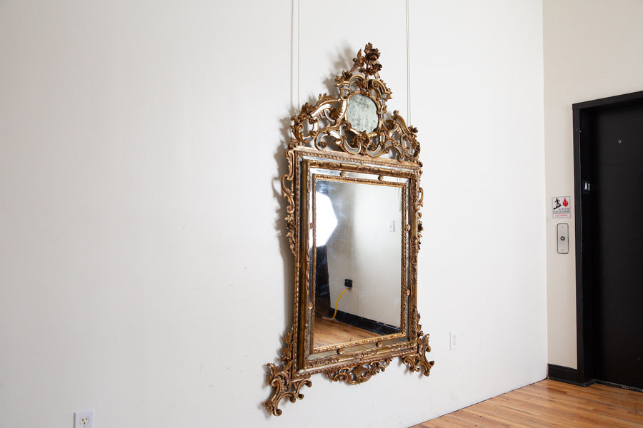 Carved Giltwood Mirror