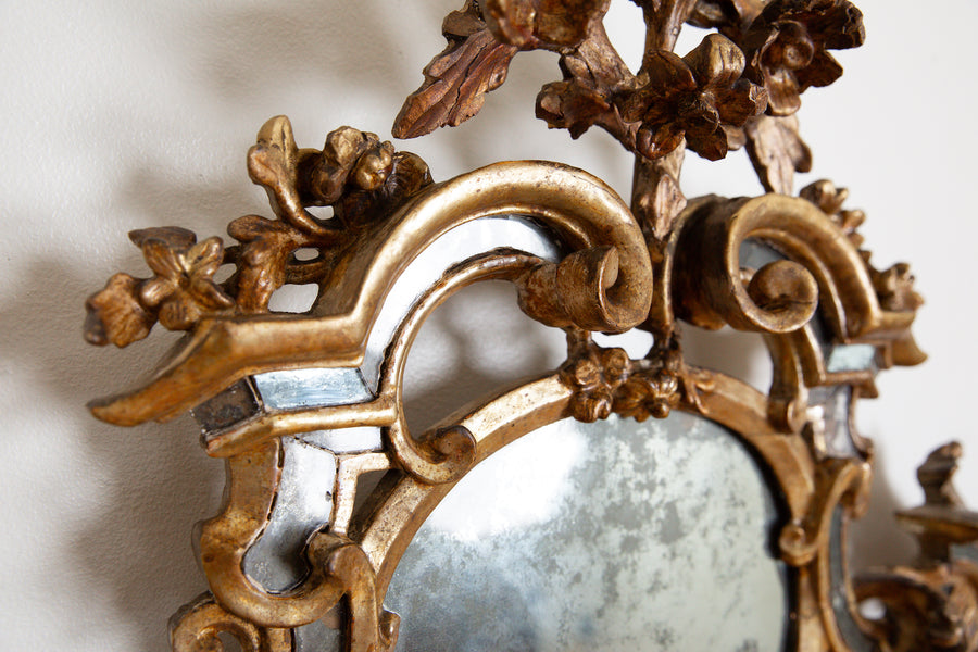 Carved Giltwood Mirror