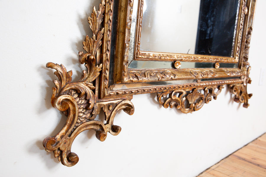 Carved Giltwood Mirror