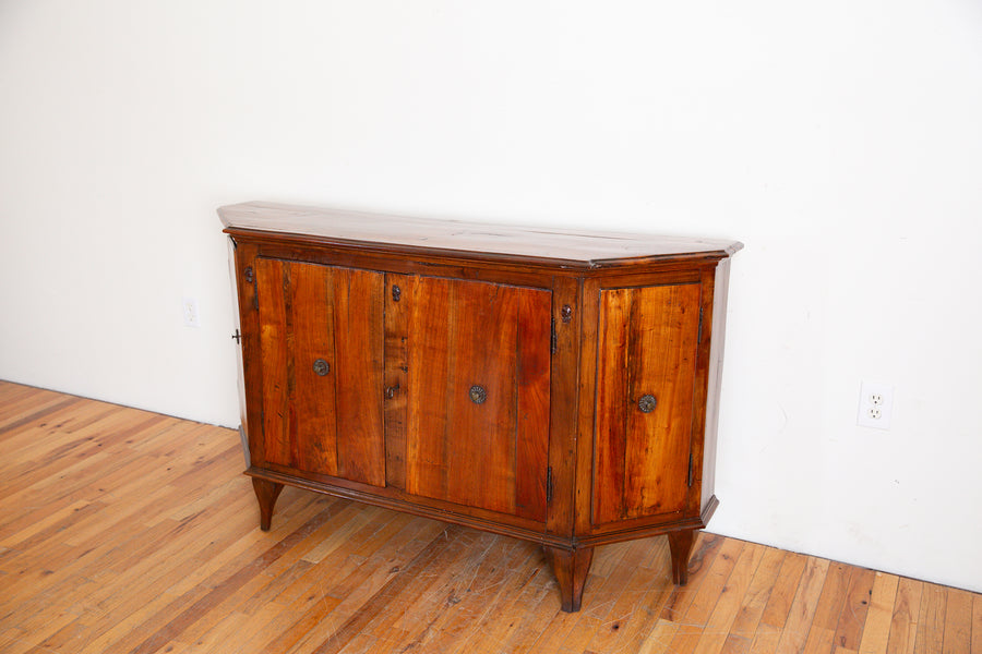 Walnut 4-Door Scantonata Credenza