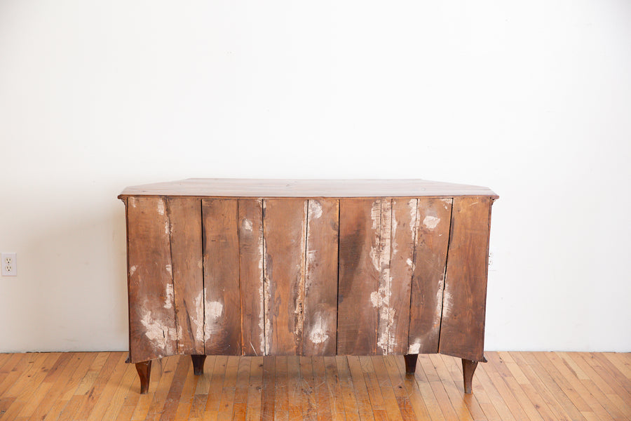 Walnut 4-Door Scantonata Credenza