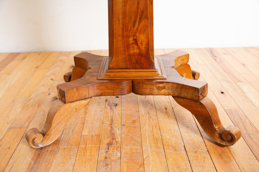 Light Walnut 1-Drawer Center Table