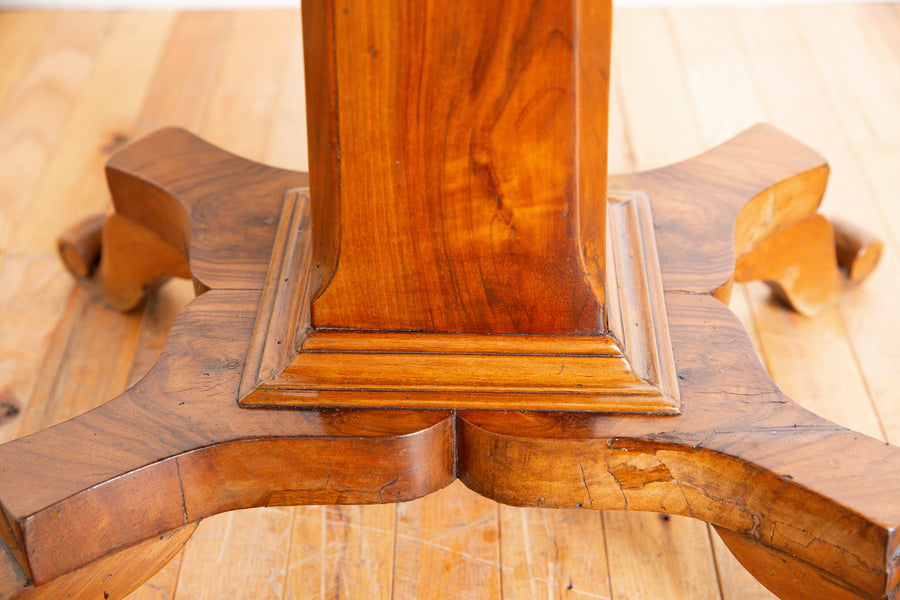 Light Walnut 1-Drawer Center Table