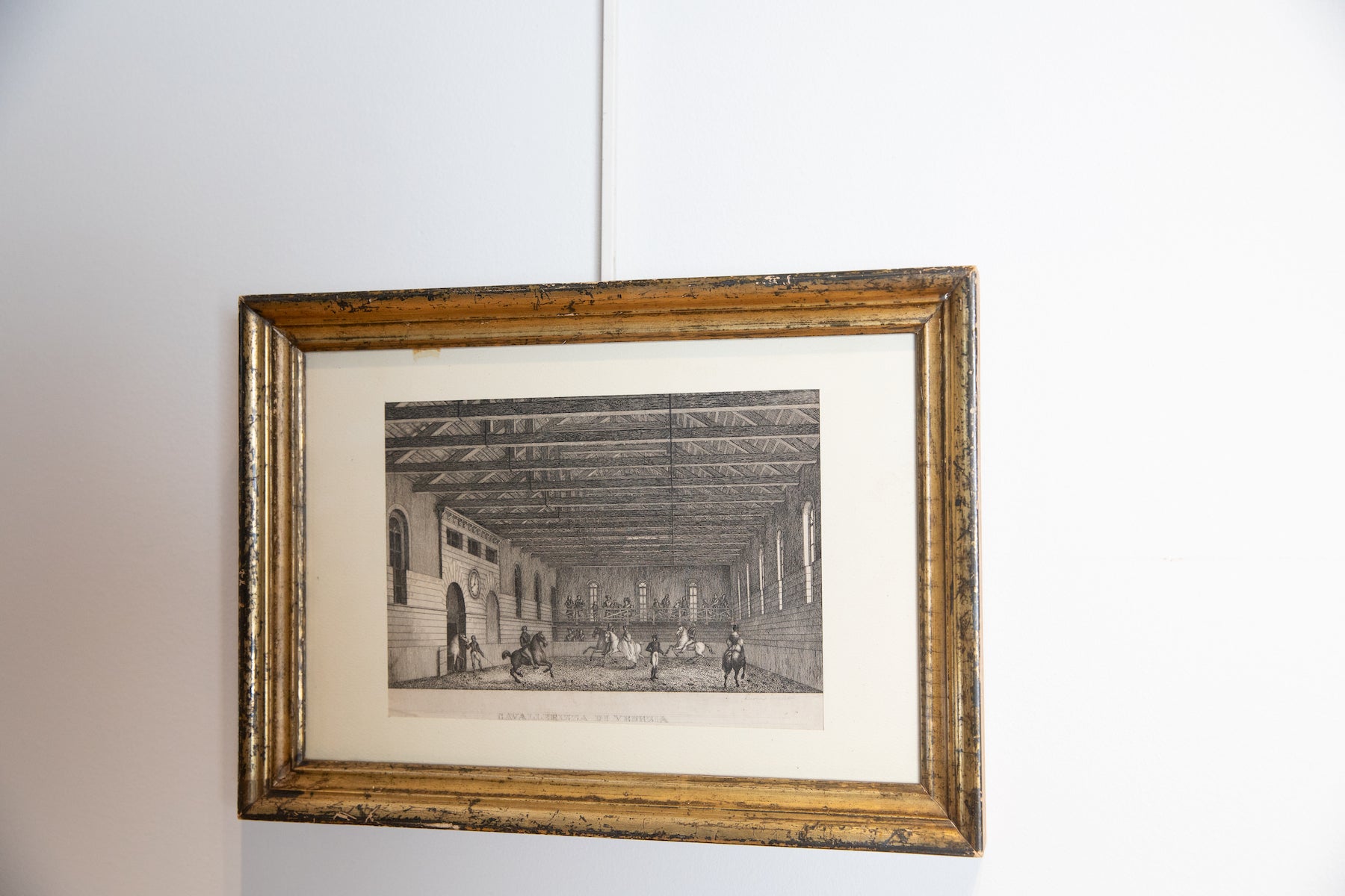 Giltwood Framed Engraving, 