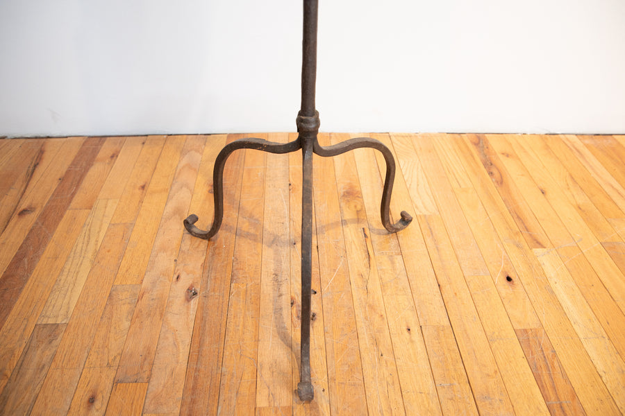 Wrought Iron Torchere Floor Lamp