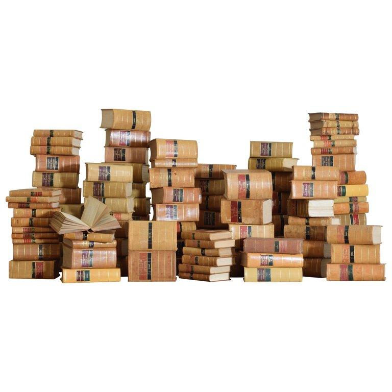 Set of 107 Volumes, 