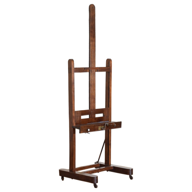 Oak and Iron Artist’s Easel