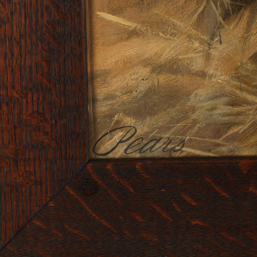 Framed Chromolithograph, The British Lion