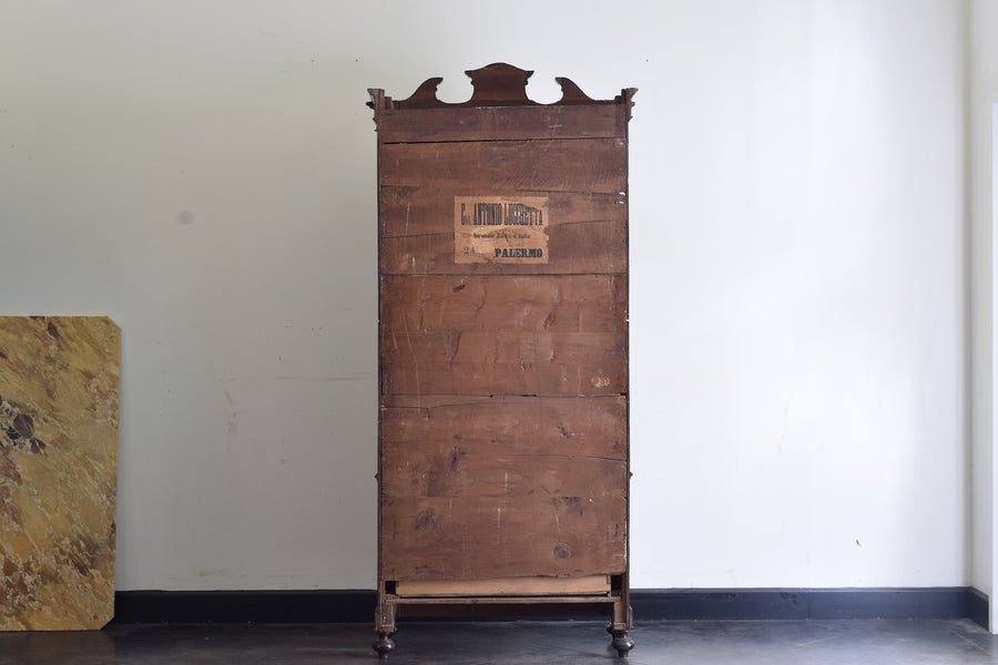 Walnut Secretary Cabinet