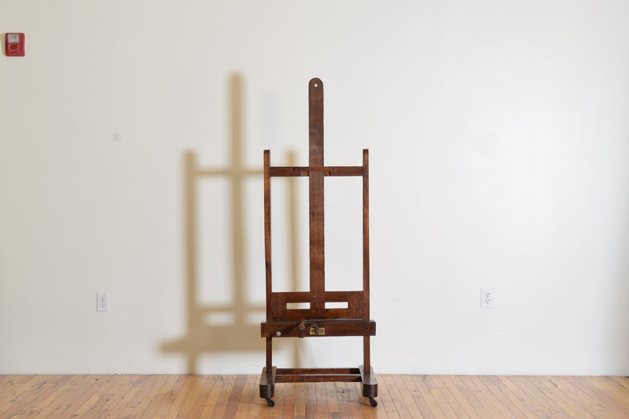 Oak and Iron Artist’s Easel