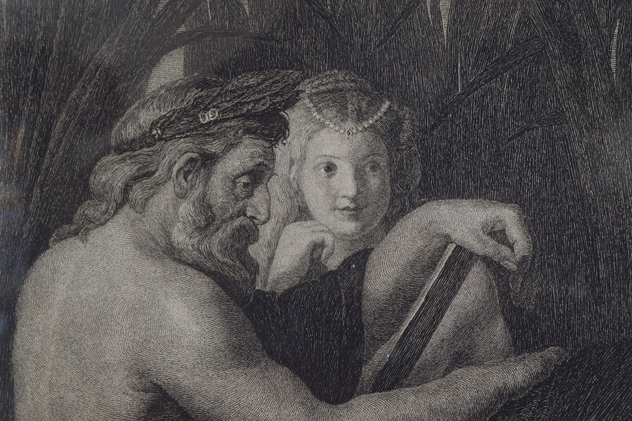 Large Engraving of Romulus & Remus