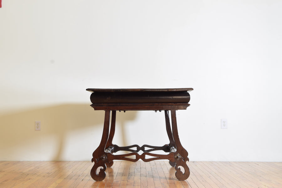 Rosewood 2-Drawer Center Table or Desk