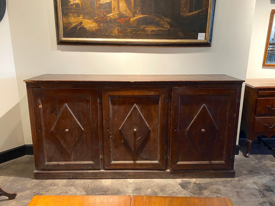 Pinewood 3-Door Credenza