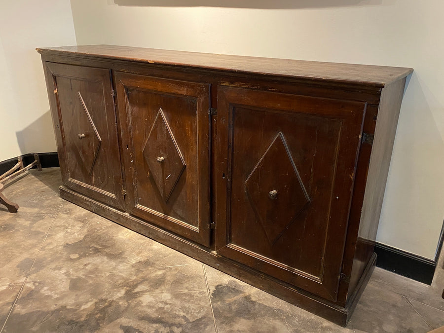 Pinewood 3-Door Credenza