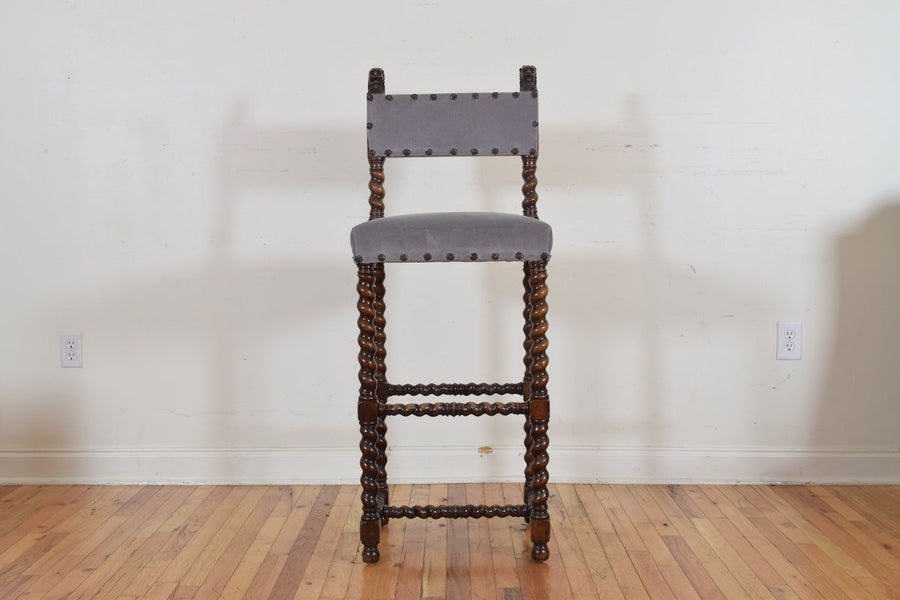 Oak Tall Chair